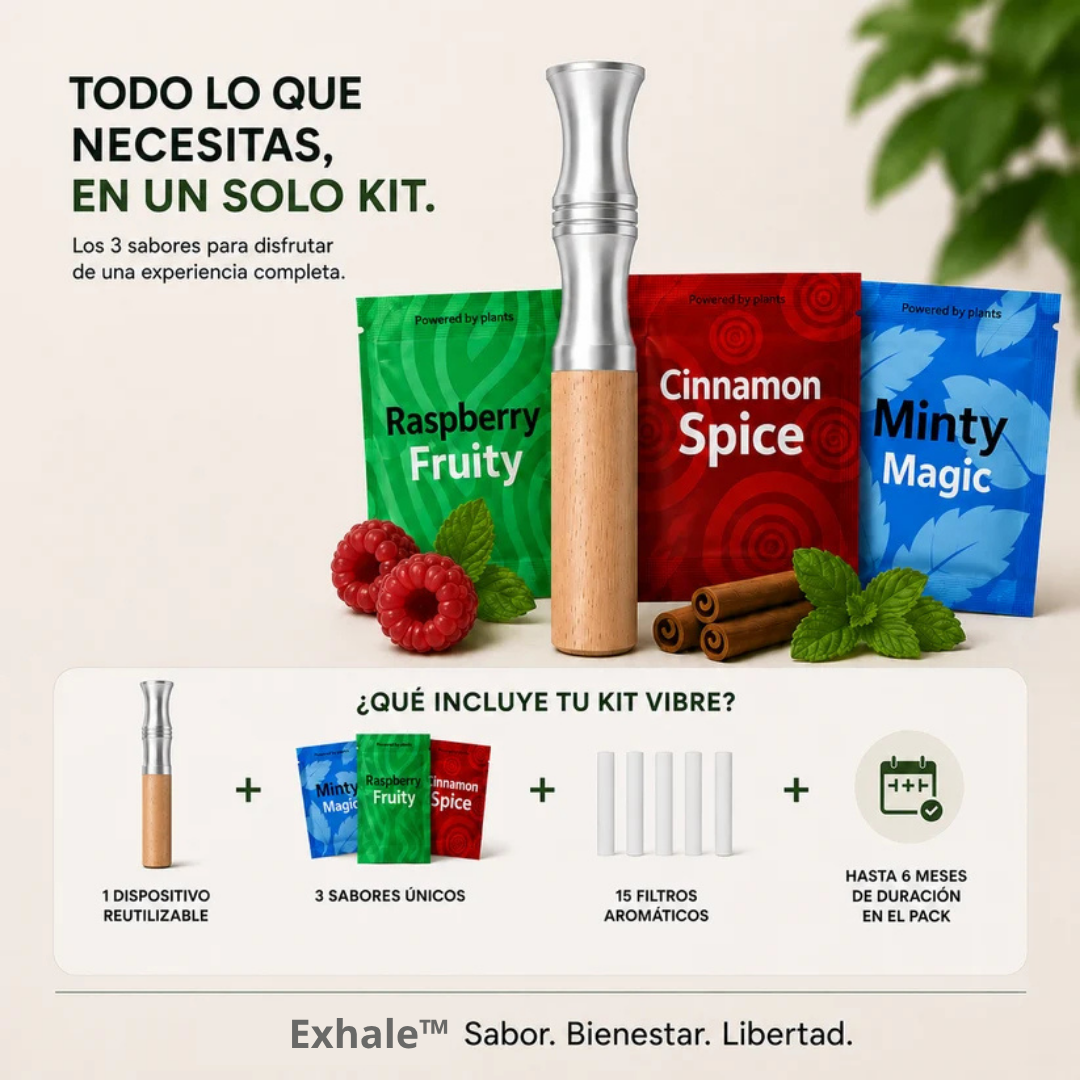 Exhale™ The natural alternative to the habit.